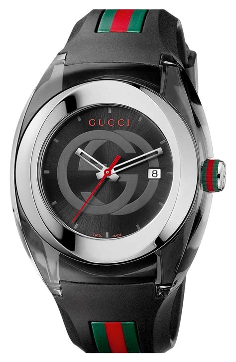 46mm gucci sync xxl sport watch w rubber strap blue|Gucci Sync Stainless Steel Rubber.